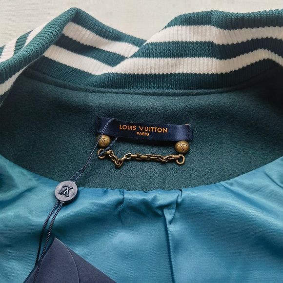 Louis Vuitton Green Baseball Jacket - Picture 6 of 12